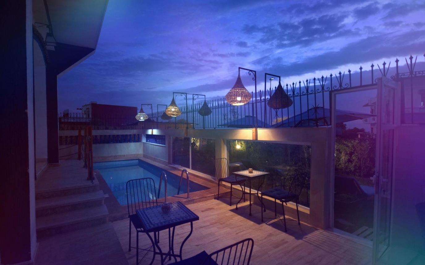 Blue Wave Lodge Agadir n'Ait Sa Экстерьер фото
