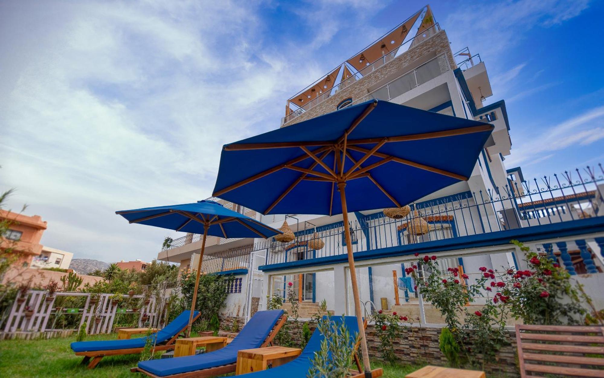 Blue Wave Lodge Agadir n'Ait Sa Экстерьер фото